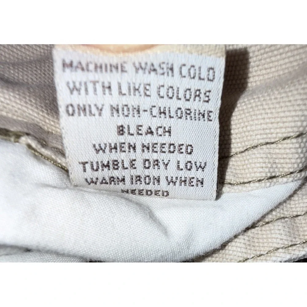 Ruff Hewn Men's Belted Cargo Pants Cotton Beige Size 34x34‎